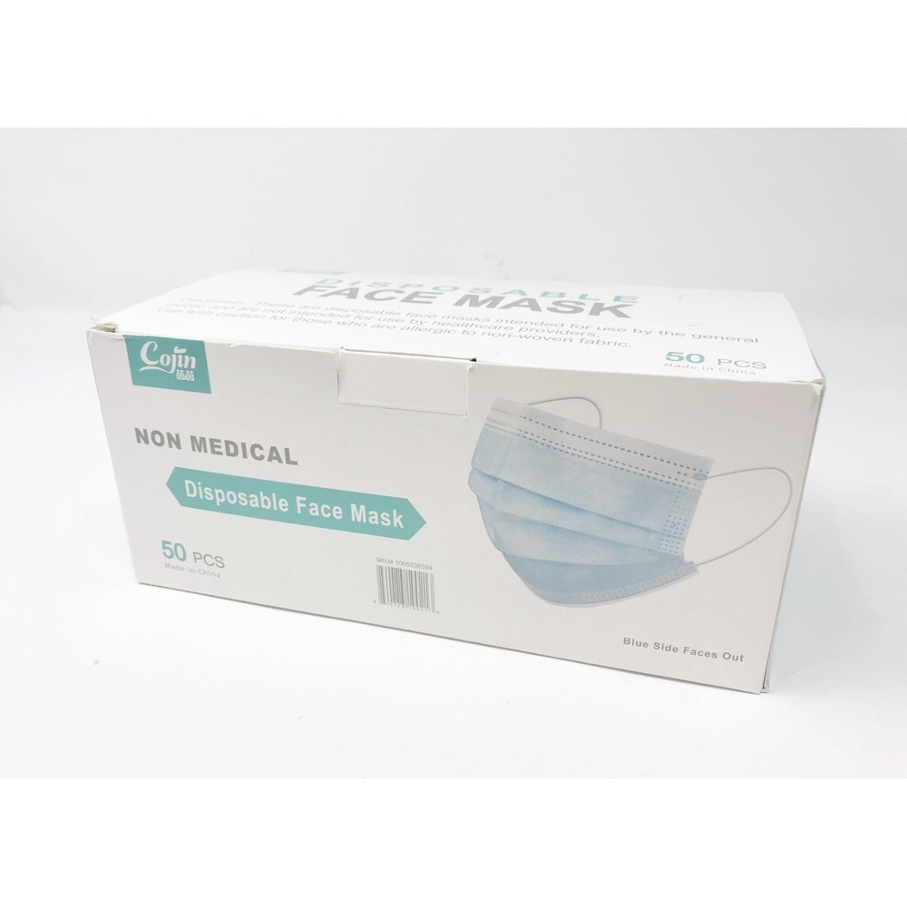Cojin 50 PCS Non Medical Disposable Face Mask
